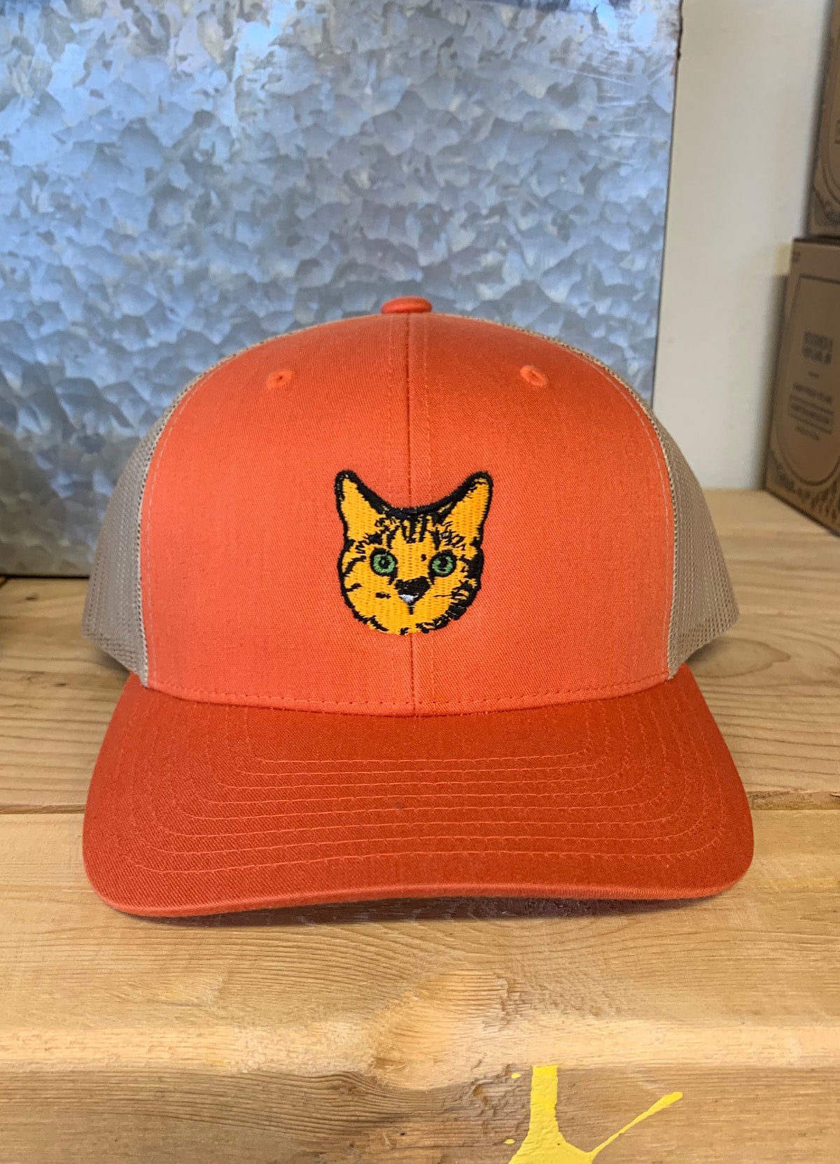 Orange Tabby Cat' Snapback Cap